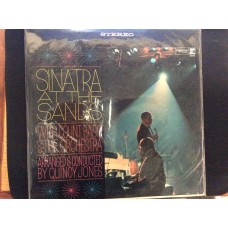 FRANK SINATRA - SINATRA AT THE SANDS - 33 LP RECORD - RARE !!