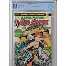 RED SONJA MARVEL FEATURE PRESENTS 1 - CBCS 5.5 COMIC 